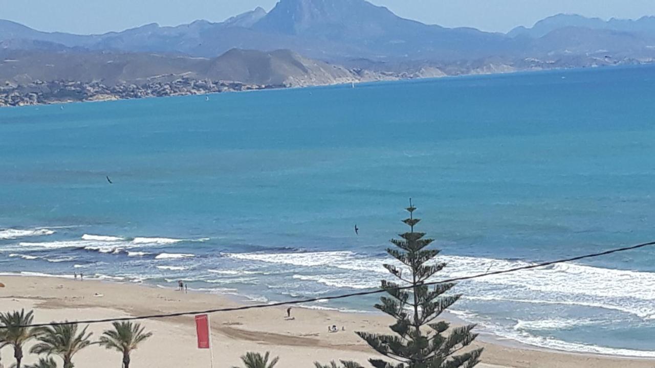 Exclusif Appartement En 1Er Ligne, Vue Imprenable, Piscine, Parking Prive A Playa Mucha Vista, Alicante El Campello Dış mekan fotoğraf