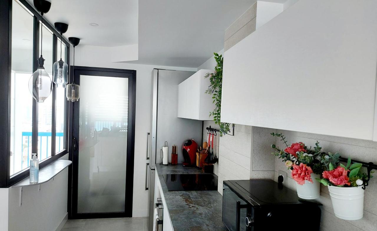 Exclusif Appartement En 1Er Ligne, Vue Imprenable, Piscine, Parking Prive A Playa Mucha Vista, Alicante El Campello Dış mekan fotoğraf