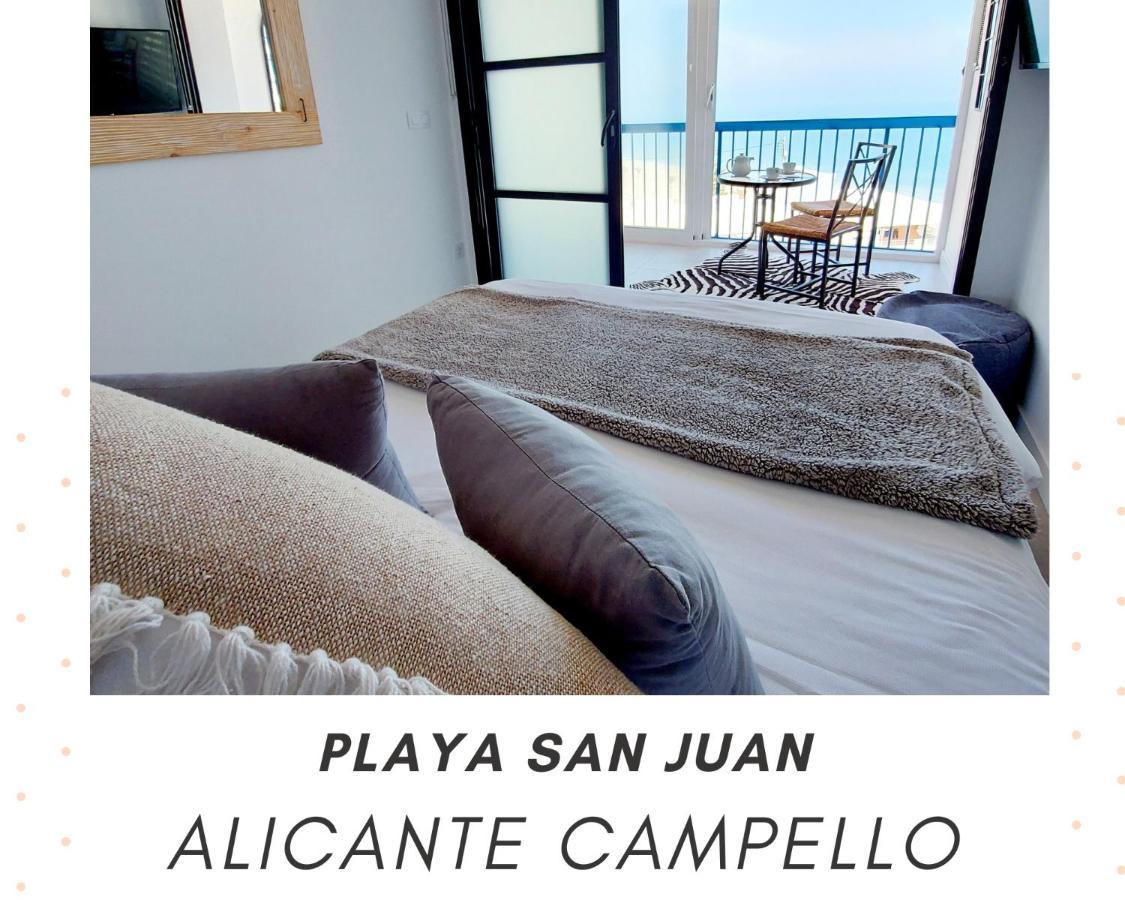 Exclusif Appartement En 1Er Ligne, Vue Imprenable, Piscine, Parking Prive A Playa Mucha Vista, Alicante El Campello Dış mekan fotoğraf