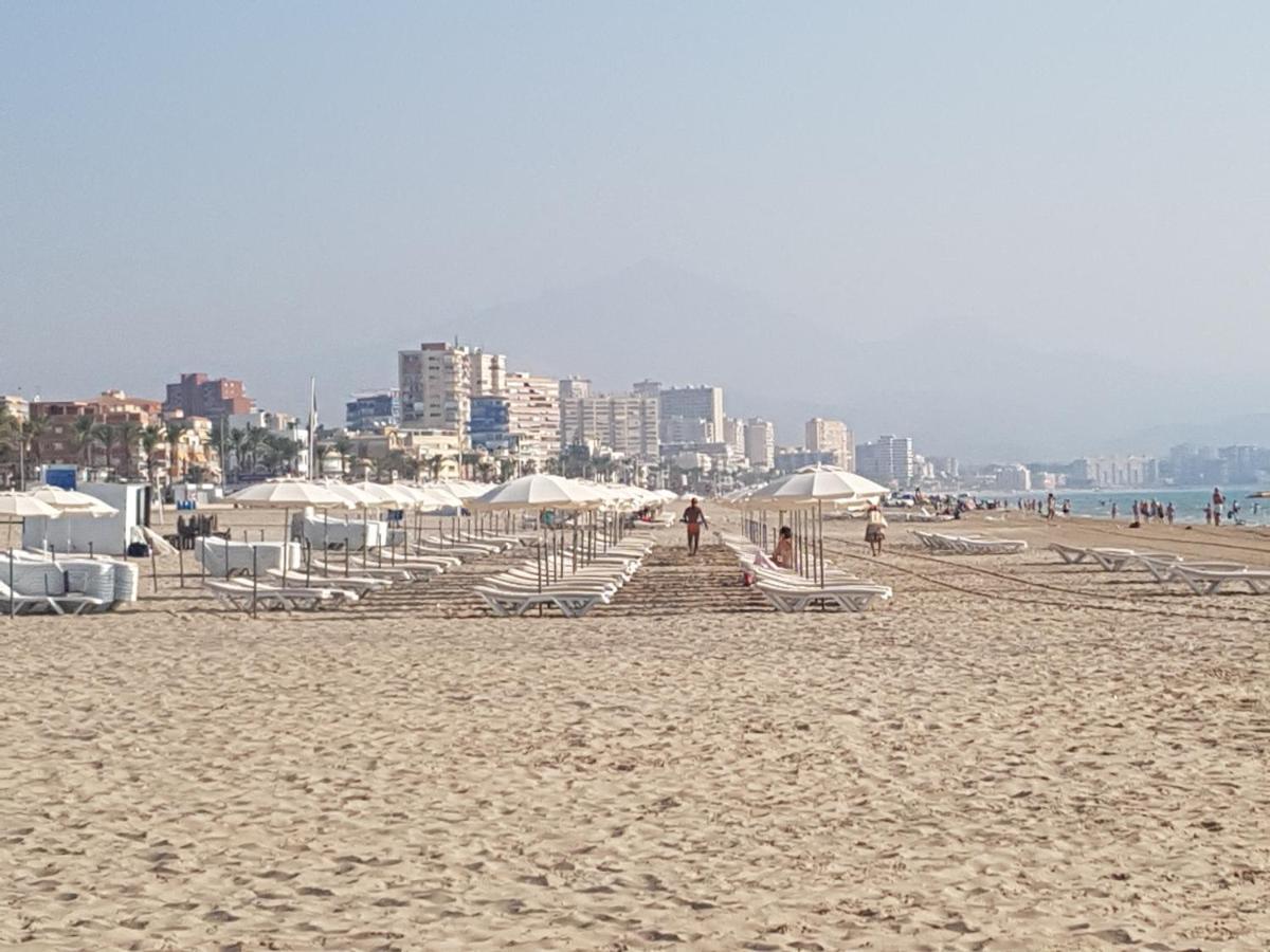 Exclusif Appartement En 1Er Ligne, Vue Imprenable, Piscine, Parking Prive A Playa Mucha Vista, Alicante El Campello Dış mekan fotoğraf