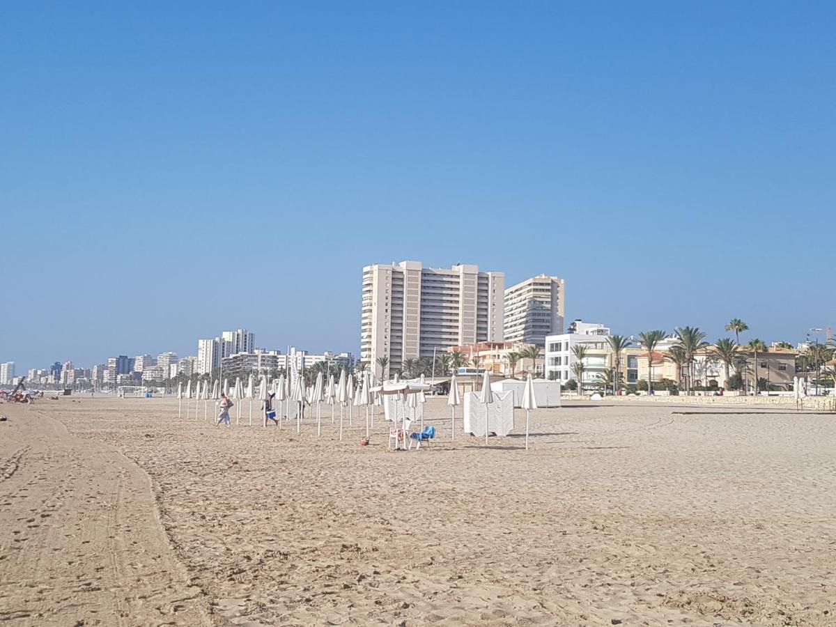 Exclusif Appartement En 1Er Ligne, Vue Imprenable, Piscine, Parking Prive A Playa Mucha Vista, Alicante El Campello Dış mekan fotoğraf