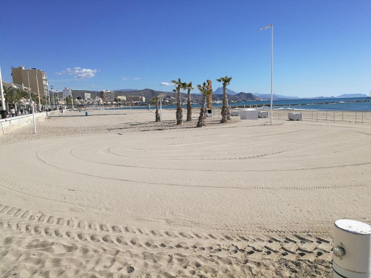 Exclusif Appartement En 1Er Ligne, Vue Imprenable, Piscine, Parking Prive A Playa Mucha Vista, Alicante El Campello Dış mekan fotoğraf